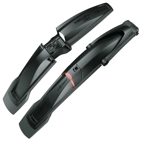 MonkeyLink Steckschutzblechgarnitur Fender Connect 26 - 29" schwarz