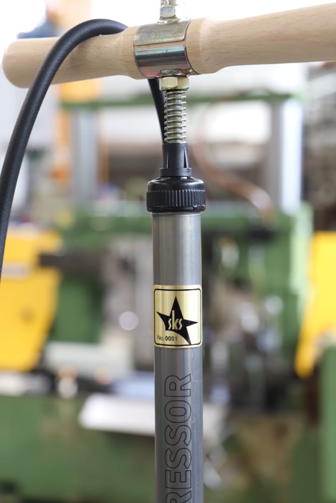 SKS Standpumpe Rennkompressor60 LTD mit Messingstecknippel