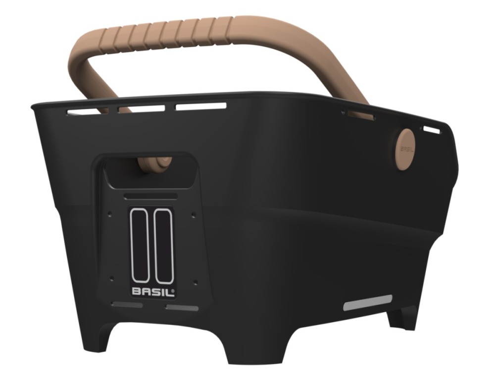 Basil Cento Neo MIK Fahrradkorb hinten schwarz