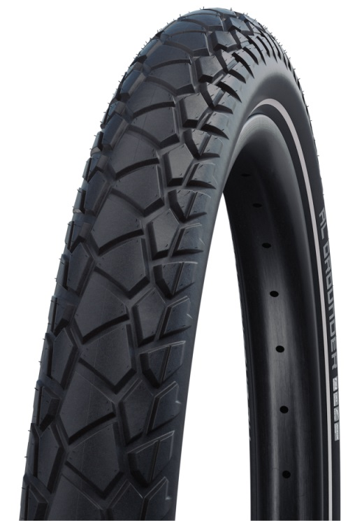 Schwalbe Pneu Al Grounder 29x2.35 Double Defense Addix starr mit Reflexstreifen black