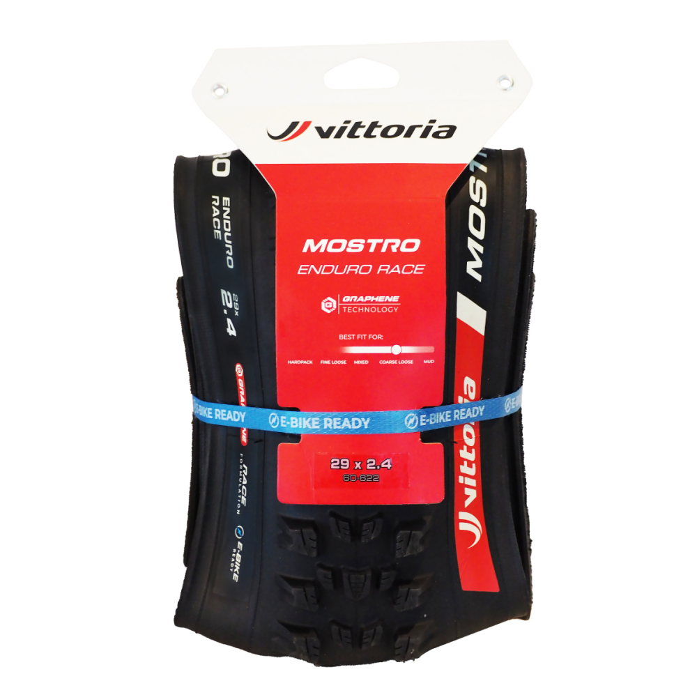 Vittoria Pneu Mostro Enduro G2.0 29x2.40 TLR schwarz